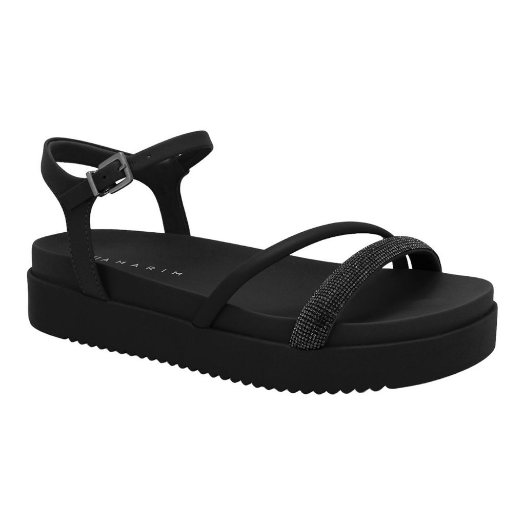 Papete Sandalia Ramarim 2442102 Sola Alta Plataforma Tratorada