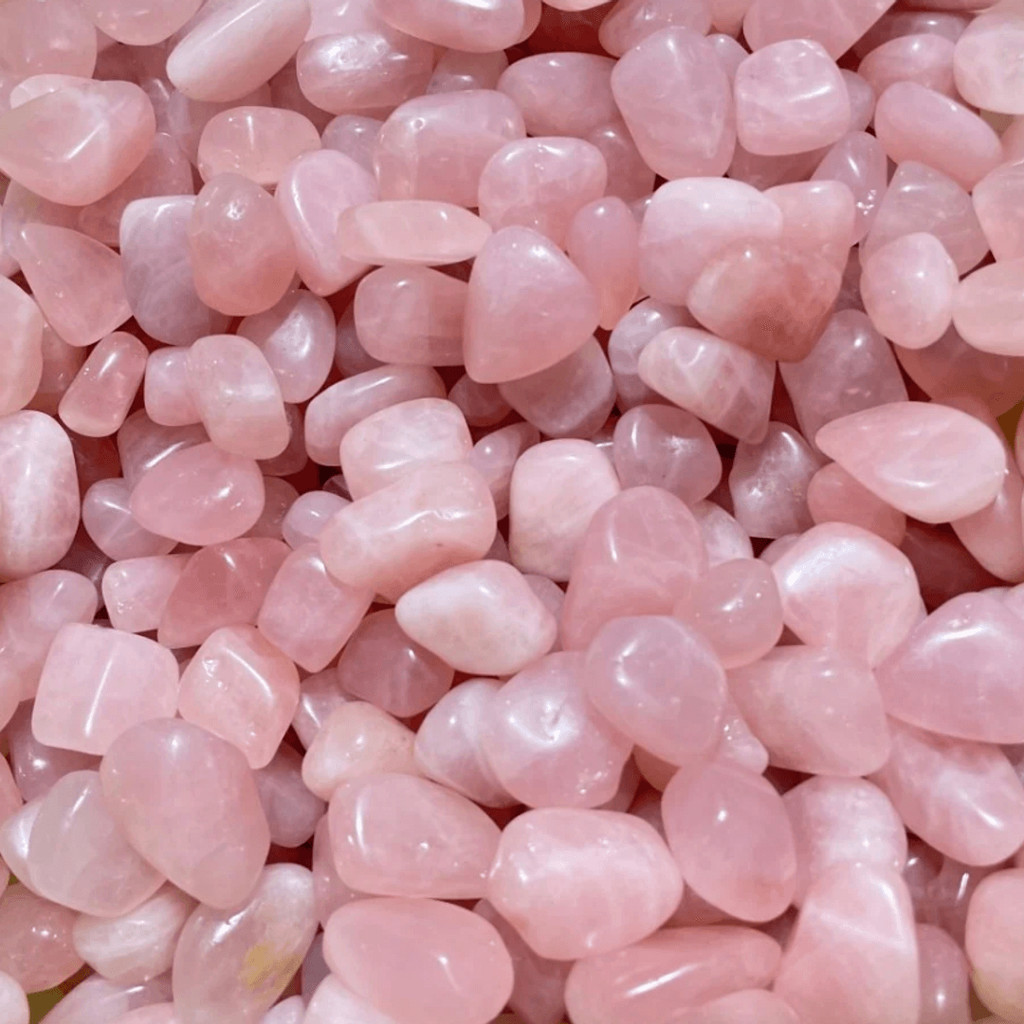 Quartzo Rosa Cristal Pedra Rolada Natural | Shopee Brasil