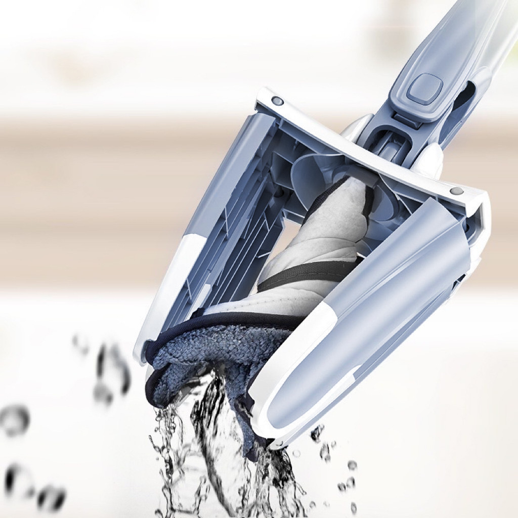 Imagem do produto Esfregão Giratório 2 Refis 130 comprimento Twis Máquina Lavável Microfibra Multiuso Magic 360° Limpeza Mop 2