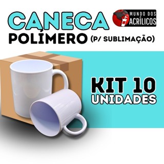 CAIXA 36 CANECAS SUBLIMAÇÃO 300ml