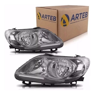 Par Farol Completo Saveiro G5 2010 2011 Duplo Original Arteb