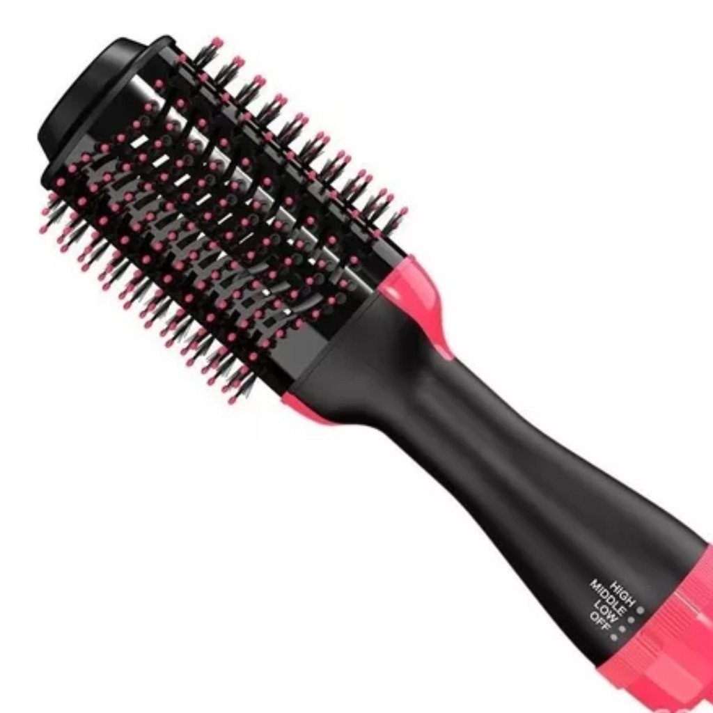 Escova Secadora Alisador Elétrica Quente Cabelo Com 3 Em1 Hair Styler APENAS 110V