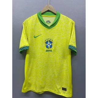2024/25 Team Shirt Brasil Blusa Amarela Thai Football Shirt