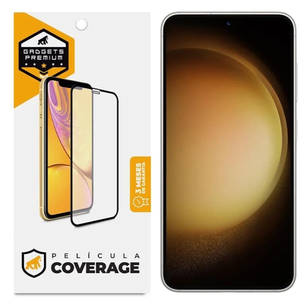 Película para Samsung Galaxy S23 - Coverage 5D Pro Preta - Gshield