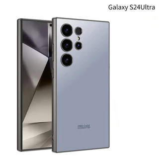 GKK Luxury AG Matte Skin Feeling Shockproof Caixa De Telefone À Prova De Choque Para Samsung S24 S23 Ultra PC Proteção Contra Queda De Impressão Digital Acessórios De Capa Dura Traseira