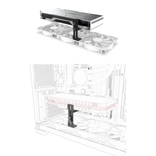 UTAKEE Suporte Para Placa Gráfica Metálica Caixa De Computador Melhora O Desempenho Do Da GPU