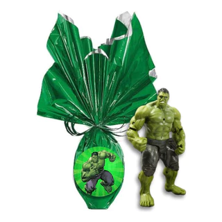 Ovo Da Páscoa 250g Surpresa Boneco Hulk Personagens Infantil + Envio Imediato