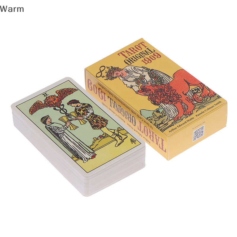 Carta De Tarô Quente Original 1909 Deck Card 1909 Rider Waite Smith Jogo Divinação Em Casa