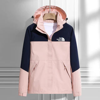 TNF Casaco Impermeável Para Caminhadas Ao Ar Livre Mulheres De Motocicleta À Prova De Vento Tamanho Plus