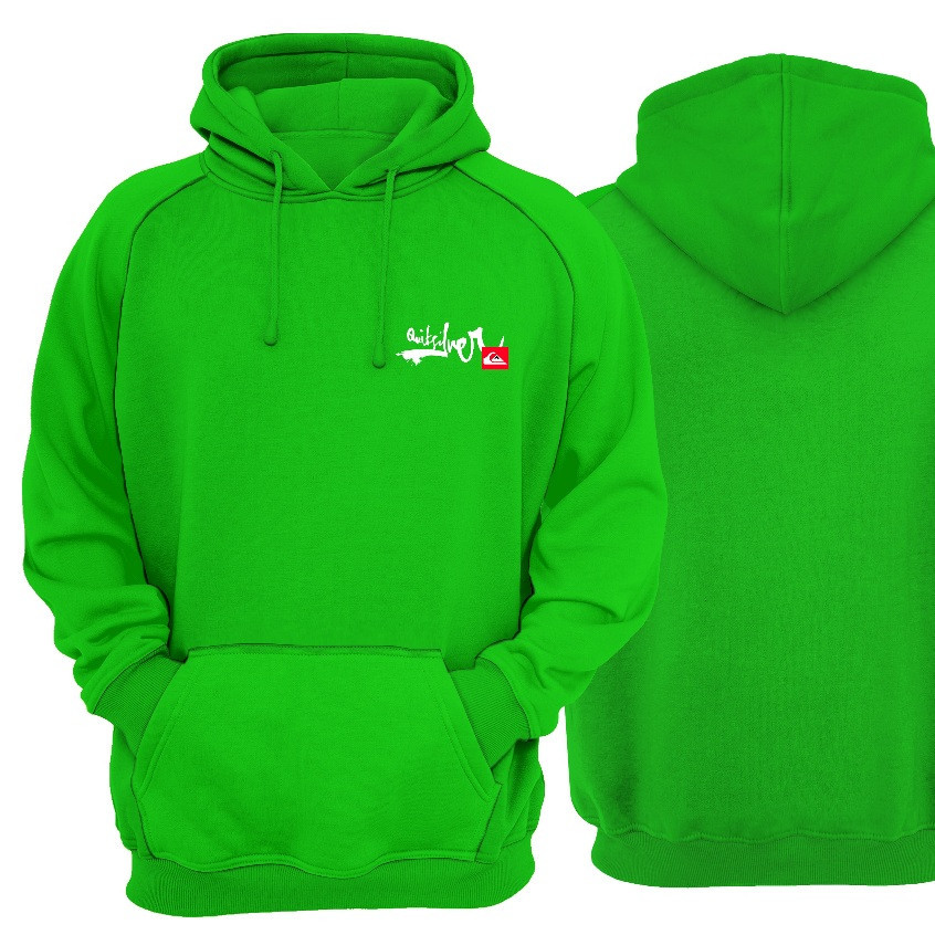 Blusa De Frio Quiksilver Moletom Flanelado Agasalho Com Capuz Até Plus Size