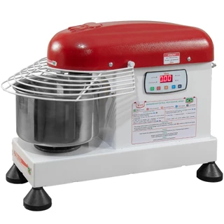 Amassadeira Espiral Bivolt 3 Kg 4 Velocidades Painel Digital Masseira Para Pão Pastel AEM-3 Maná