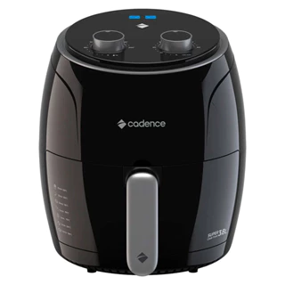 Fritadeira Air Fryer Super Cook Fryer FRT410 3,8L Preta 127V Cadence