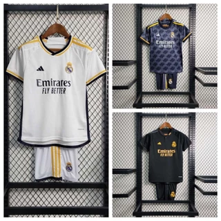 233/24 Real Madrid Kit Infantil Home/Away/Third Camisa De Futebol