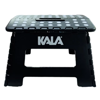 Banqueta Banquinho Dobrável 22cm Suporta Até 150kg Preta Kala em Oferta na Shopee