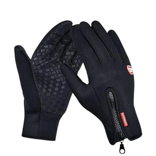 Luvas De Pilotagem ​​Ajustáveis Touch screen ​​Para Motocicleta Motoqueiro e Bicicleta Bike