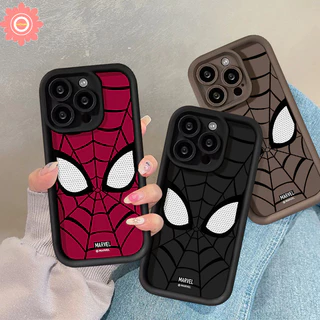 Capa de telefone macia do Homem-Aranha dos desenhos animados para iPhone 7Plus 13 15 14 12 11 pro Max 8 6 7 6s Plus X XR XS Max se 2020