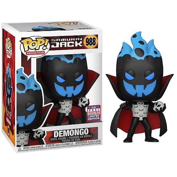 Boneco Funko Pop Animation Samurai Jack Demongo 988 Exclusivo Original ...