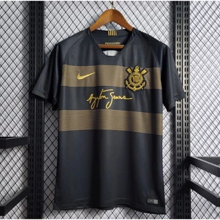 Camisa Ayrton Senna Masculina Dourada Corinthians !