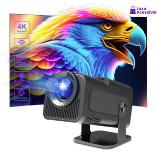Projetor HY320 MagicCub 1080P Preto Envio Brasil 110/220