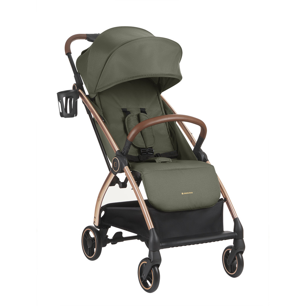 CARRINHO DE BEBE PASSEIO COMPACTO JOY VERDE - KIKKABOO | Shopee Brasil