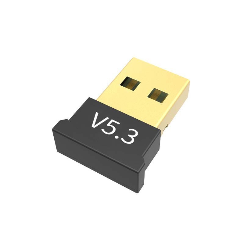 Adaptador sem fio USB Bluetooth 5.3 Dongle para PC, Receptor de áudio, Transmissor USB
