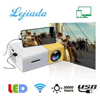 Projetor Portátil Pocket HD 1080P Led Home Mini YG300 Video Lumen Theater Sistema Para HDMI Móvel Compatível Com USB