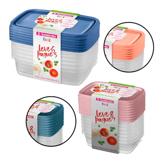 Conjunto De Potes Sanremo 280ml + 785ml Leve 14 E Pague 12