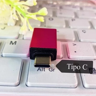 Adaptador Conversor Otg Usb Tipo C Macho