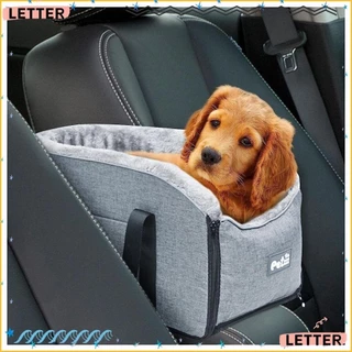 LETTER Dog Assento Elevatório Para Carro De Console , Lavável E Destacável Estimação , Suprimentos Animais De Linho De Velo Ártico Portátil O Ombro Cachorro Gatos