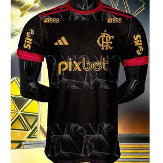 LANÇAMENTO Flamengo Preta 2024/25 MAIS VENDIDA Camisa de Time FRETE GRÁTIS ENVIO IMEDIATO