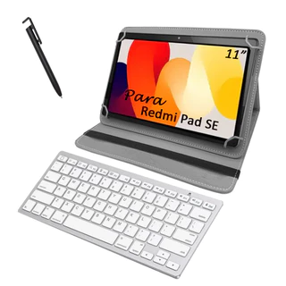 Capa Teclado Para Redmi PAd SE 11 Polegadas + Caneta Touch