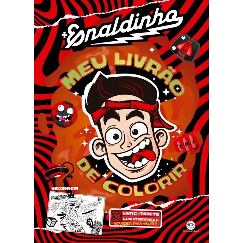 coloring page enaldinho