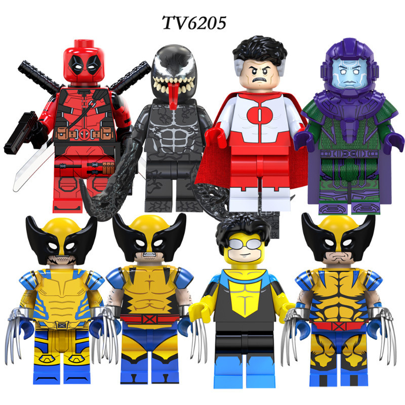 Série De TV Super Heroes Mini Blocos De Construção De Filmes Figura Brinquedos Presente Para Crianças