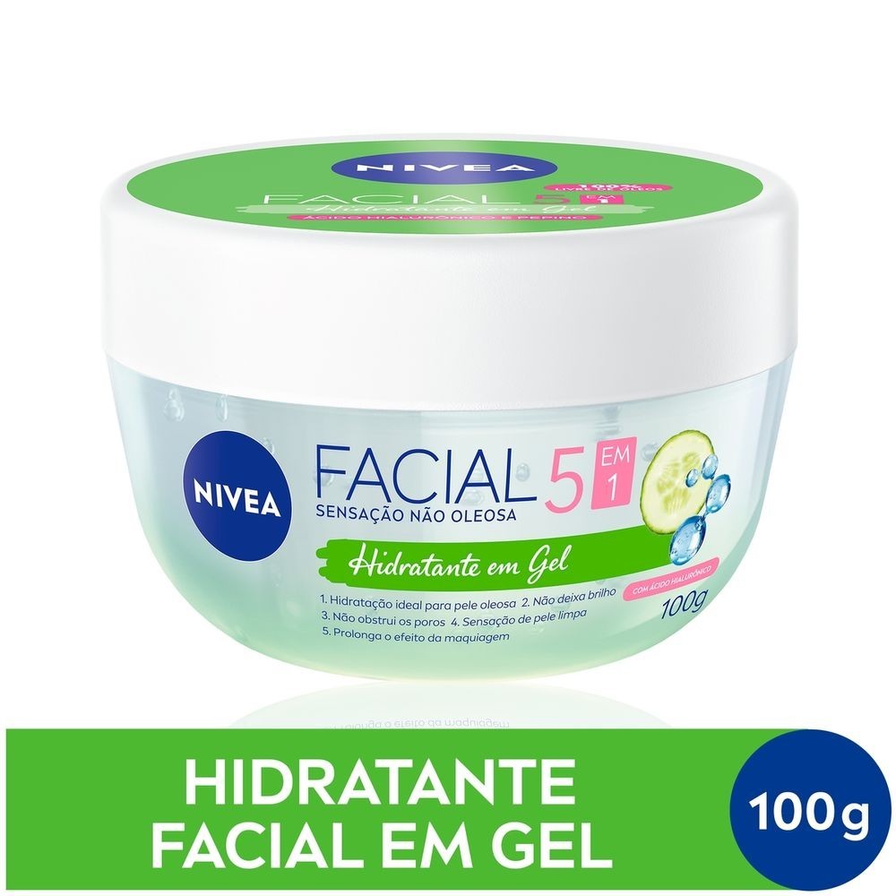 Gel Hidratante Facial Nivea Pote 100g