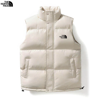 TNF Vested Colete Masculino De Outono E Inverno Com Gola Alta Para Baixo Camisola De Algodão Casaco Ajuste Fino