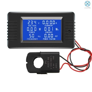Com Display Ct 100a Dividido Voltímetro De Corrente Aberto E Monitor Amperímetro Medidor Ctmy D L Pzem-022
