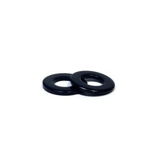 Arruela Lisa Zincado Preto Milímetros Kit com 50-100 Unidades