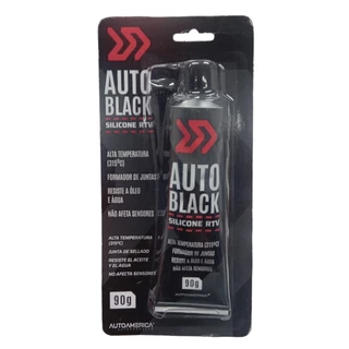 Silicone RTV Auto Black Preto Alta Temperatura para Motores