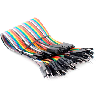 Cabo Arduino Wire Jumper Macho X Fêmea 20 Cm 40 Fios Pçs
