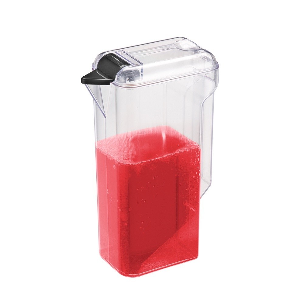 Jarra De Acrílico Com Tampa Cristal Suco Água Refrigerante Refresco 1,2 Litro