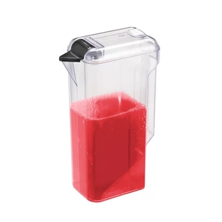 Jarra De Acrílico Com Tampa Cristal Suco Água Refrigerante Refresco 1,2 Litro