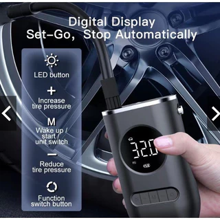 Bomba Ar Portátil Xiaomi Mini Compressor Carro Pneu Inflator Bomba De Ar Elétrica