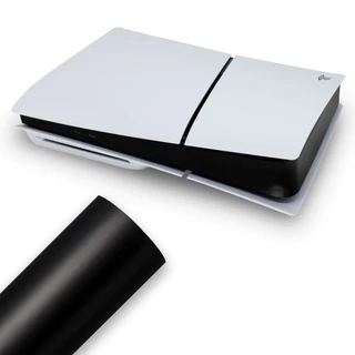 Skin PS5 Slim Central - Preto Fosco Mate