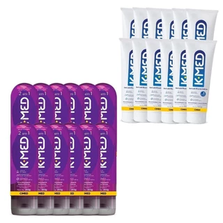 Kit c/ 24 unidades - 12 unidades K-med 100g Gel Lubrificane Íntimo + 12 unidades K-med 2 em 1 Roxo 200ml em Oferta na Shopee
