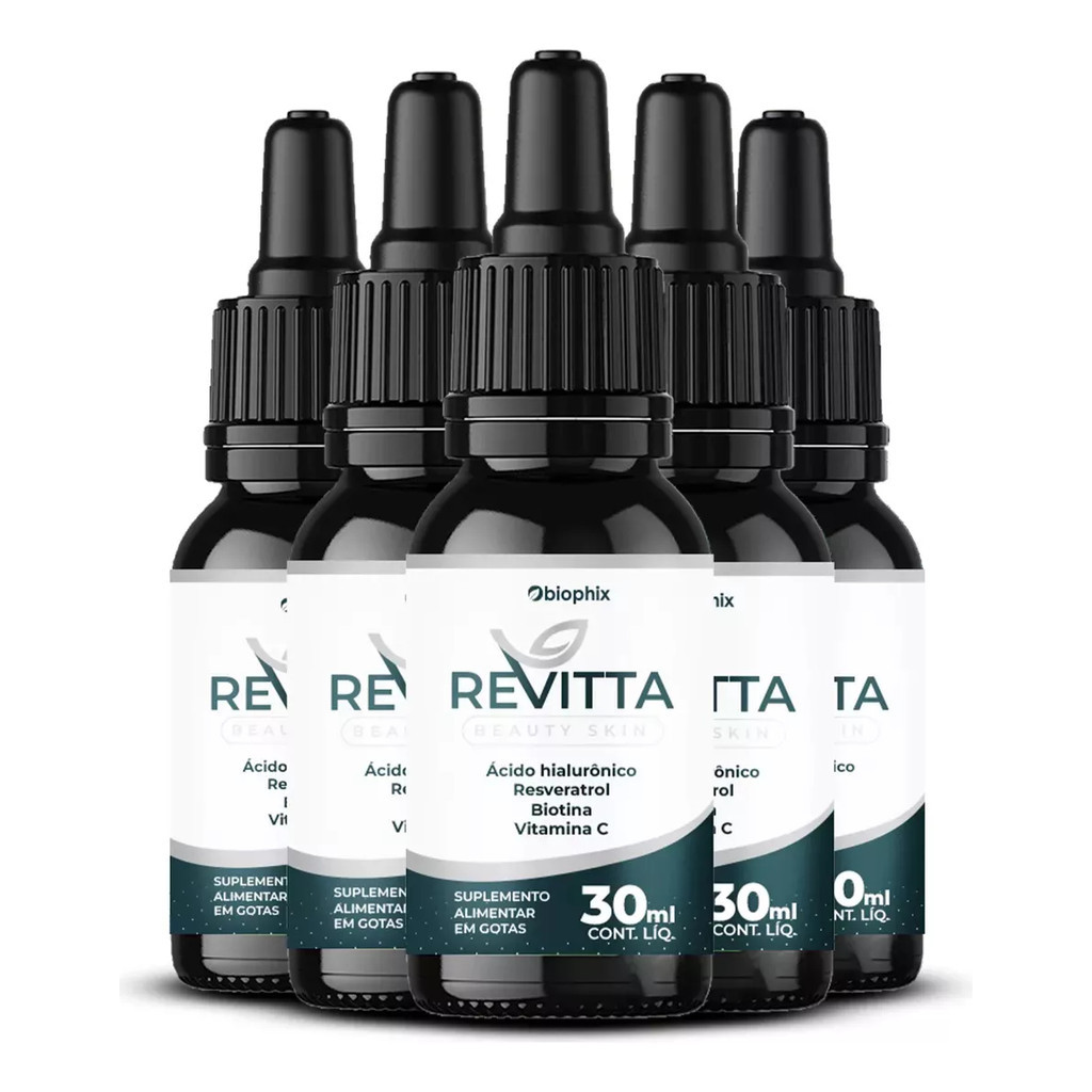 5 Revitta Beauty Skin Original 30ml Loja Oficial Revita | Shopee Brasil