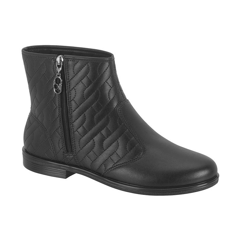 Bota Feminina Beira Rio Original Cano Baixo Sem Salto Casual Dia a Dia ...