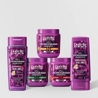 Kit DaBelle Hair Intense Meu Cronograma Perfeito (5 Produtos)