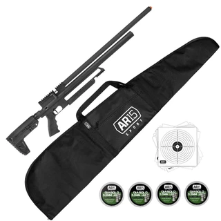 Carabina de Pressao 5.5 PCP Quickshot Tatical + 4x Chumbinho
