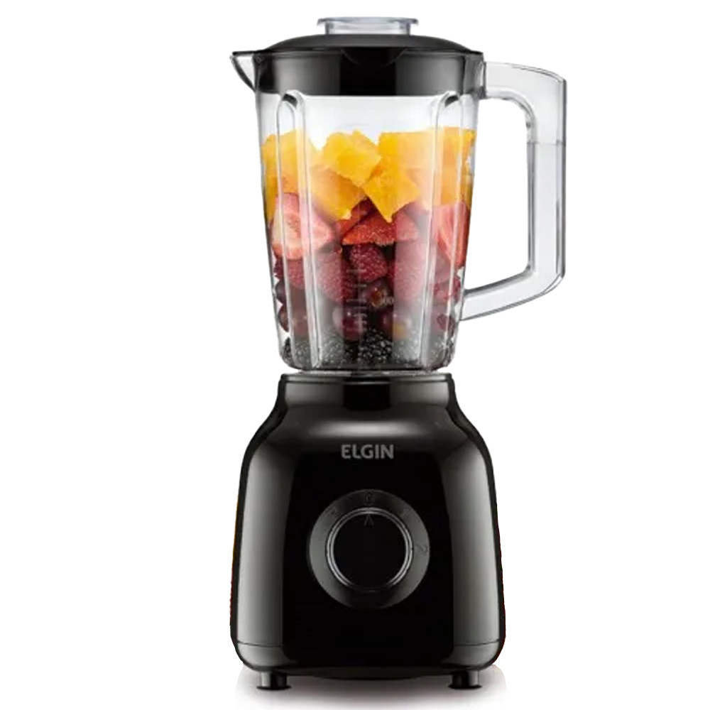 Liquidificador Processador Turbo Mix 650w 1,6 Litros 2 Velocidades 127v Elgin