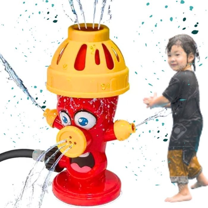 Hidrante Chafariz Bombeiro Jato Água Brinquedo Diversão Piscina Jardim